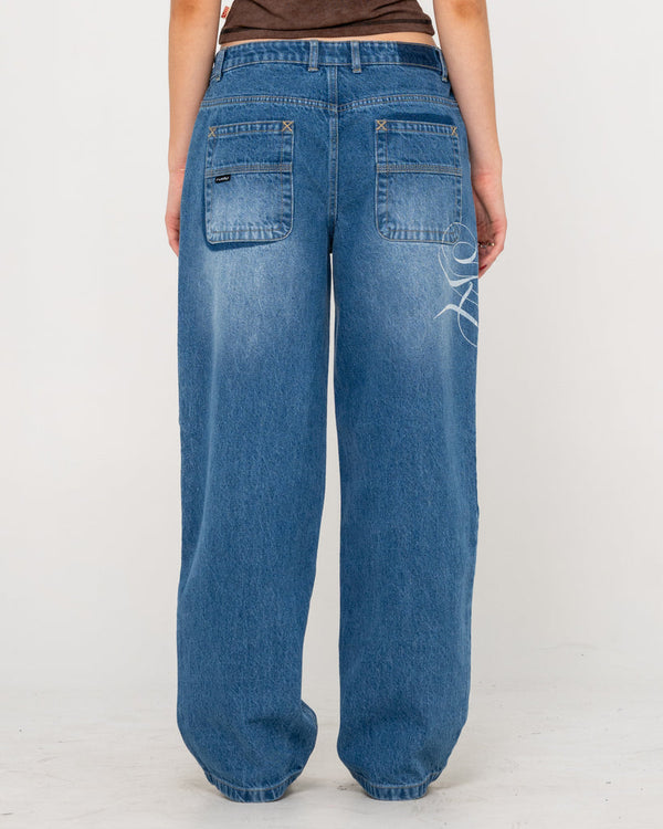 Rusty He Ghosted Bethany Baggy Low Rise Jean