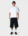 Rusty Griddy Wide Baggy Jort