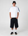 Rusty Griddy Wide Baggy Jort