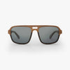 Sustainable Sunglasses - Nazere Walnut Wood Sunglasses