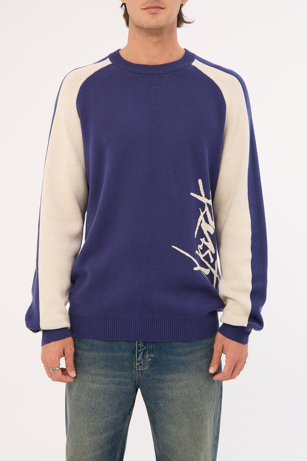 Roll Safe Boxy Knitted Crew