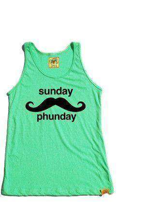 Team PHUN Sunday Phunday tank top