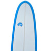 8' Pulse Squash Tail Mini Mal Surfboard by Australian Board Co - FCSII Finboxes