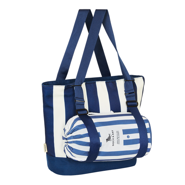 Dock & Bay Cooler Bag - Whitsunday Blue: One Size