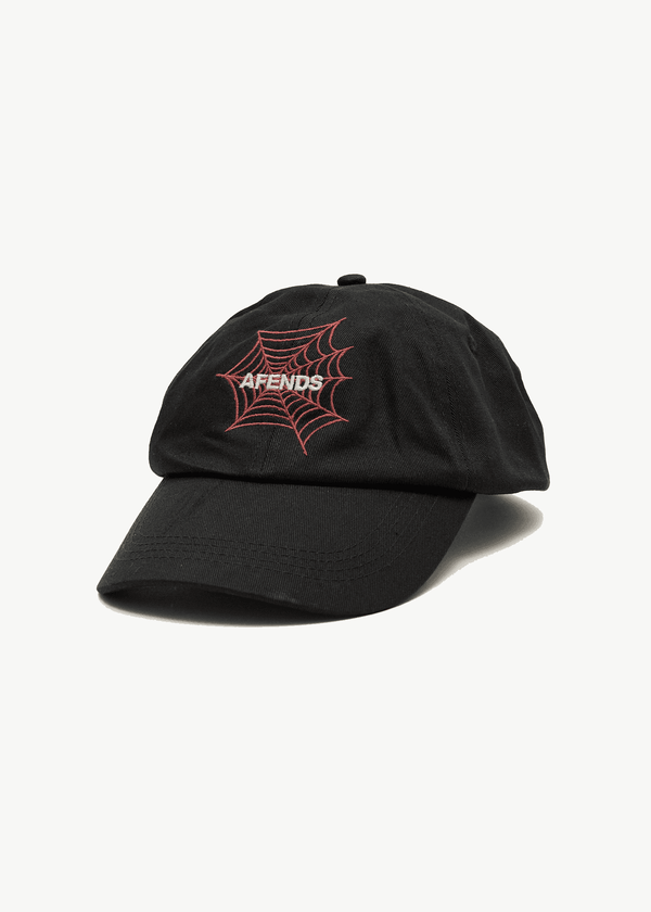 AFENDS Webbed Six Panel Cap - Black