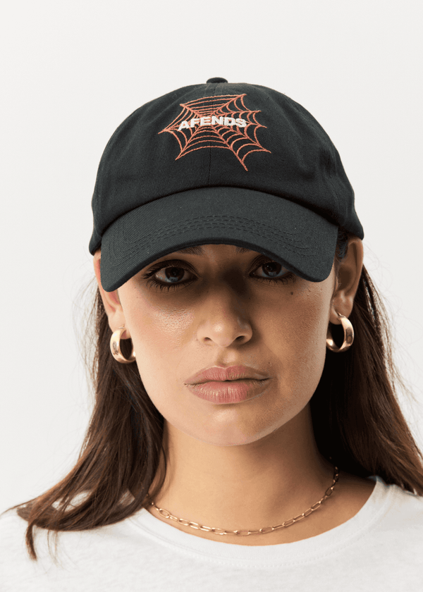 AFENDS Webbed Six Panel Cap - Black