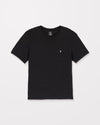 Volcom Stone Blanks Tee Shirt - Black