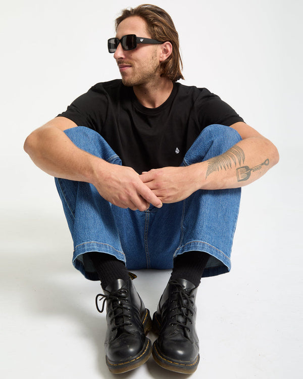 Volcom Stone Blanks Tee Shirt - Black