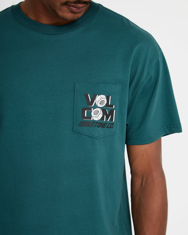 Volcom Parted Out Pocket Short Sleeve Tee