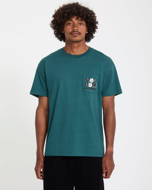 Volcom Parted Out Pocket Short Sleeve Tee