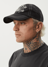 AFENDS Cosmic Con Six Panel Cap - Black