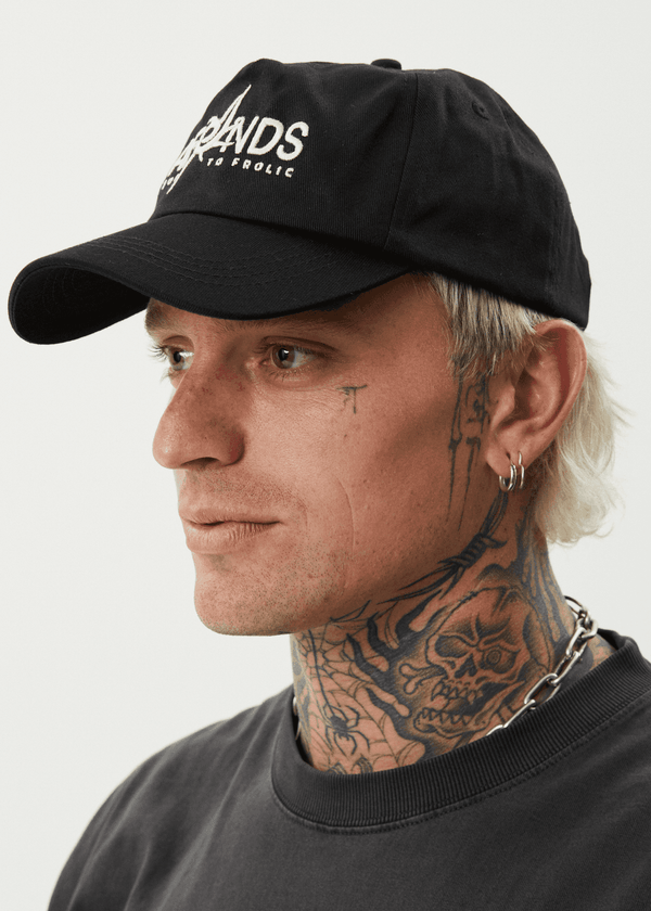 AFENDS Antic Five Panel Cap - Black