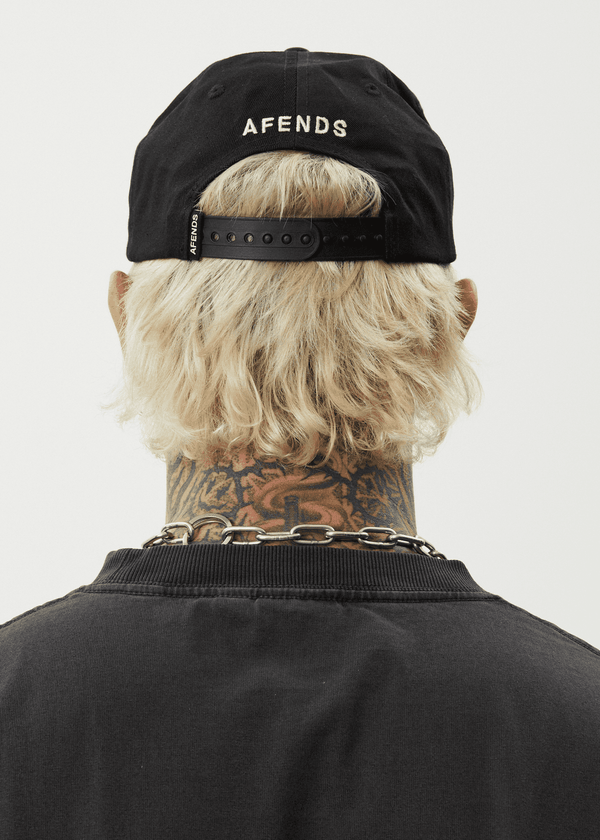 AFENDS Antic Five Panel Cap - Black