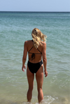Women’s One-Piece Training Swimsuit – Tie Back