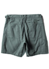 Vissla Pismo Painter boys walkshort in green, back view with dual pockets.