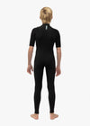 Vissla 7 Seas Boys 2-2 Ss Full Suit in Black, view 5