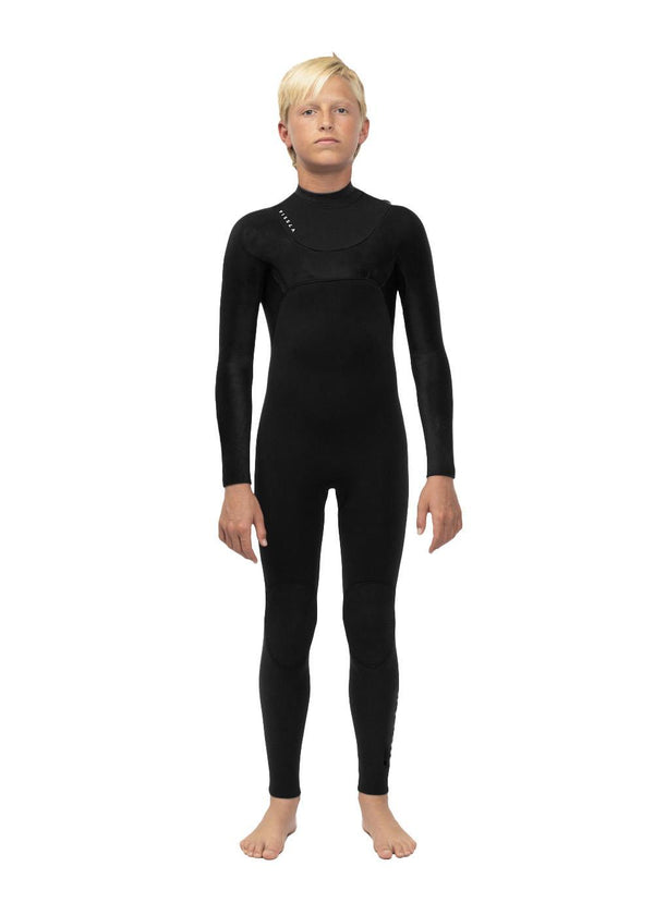 Vissla New Seas Boys 3-2 Full U - Zip in Black