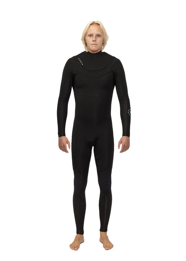 Vissla New Seas Boys 3-2 Full U - Zip in Black, view 3
