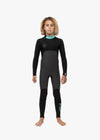 Vissla 7 Seas 3-2 Boys Back Zip Full Wetsuit - phantom