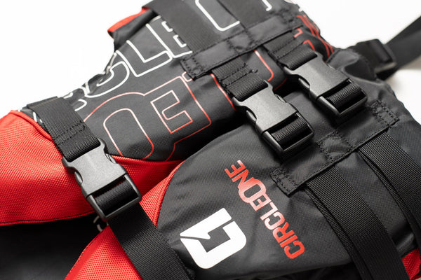 40N Child Buoyancy Aid Centre PFD, 3 Straps & Collar