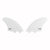 Captain Fin Co - CF Twin Keel - Large - White (FCS)