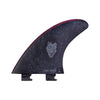 Captain Fin Co - Eithan Osbourne Heart Tri - SM/MD/LG - Black (Snap-In / FCS II)