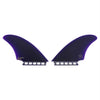Captain Fin Co - Jeff McCallum Twin Keel - Large - Purple (Futures)