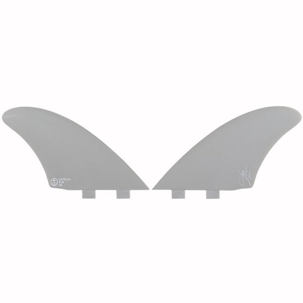 Captain Fin Co - Jeff McCallum Twin Keel - Large - Off White (FCS)