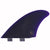 Captain Fin Co - Jeff McCallum Twin Keel - Large - Purple (FCS)