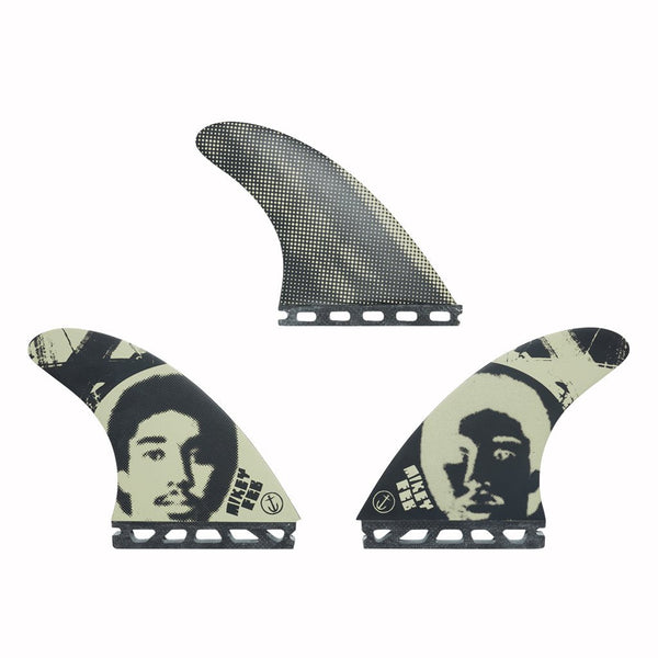 Captain Fin Co - Mikey February Tri - Medium - Black (Futures)