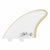 Captain Fin Co - Mikey February Twin Keel - Large - White (FCS)