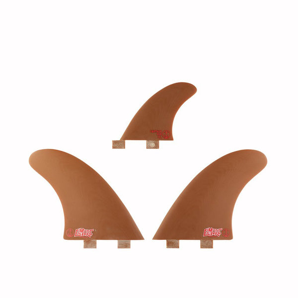 Captain Fin Co - Troy Elmore Twin + Trailer - Medium - Brown (FCS)