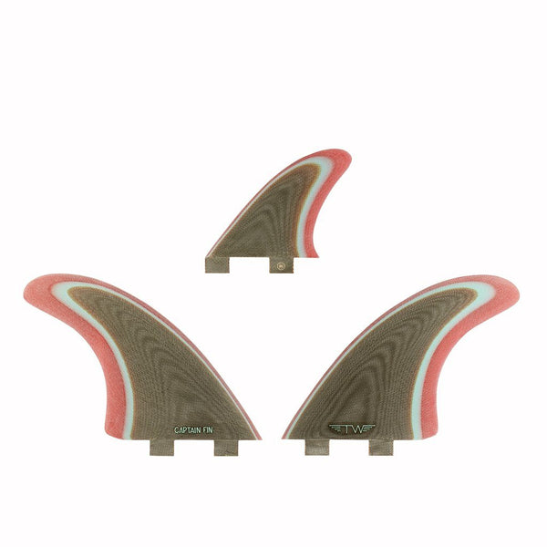 Captain Fin Co - Tyler Warren Twin Especial + Trailer - Medium - Coffee (FCS)