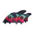 Captain Fin Co - CF Series 5 Fin - SM/MD/LG - Black (Snap-In / FCS II)