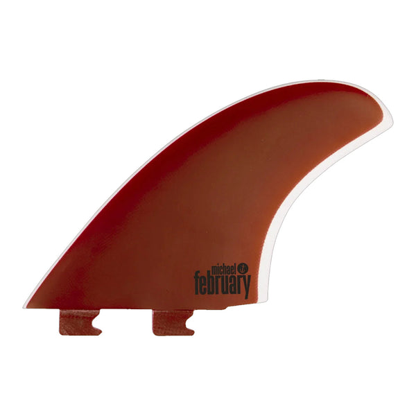 Captain Fin Co - Mikey February Twin - Medium - Red (Snap-In / FCS II)