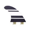 Captain Fin Co - Timmy Patterson Tri - Medium - Black/White (Snap-In / FCS II)