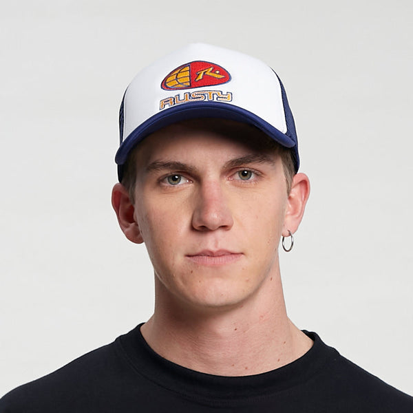 Rusty Coach Carter Cap Navy Blue