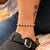 Pineapple Island Laut Coconut Wood Beaded Anklet