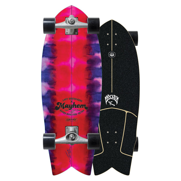 Carver Skateboards - 29.5" ...Lost RNF Retro Tie Dye - CX Complete