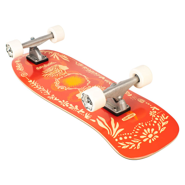 Carver Skateboards - 31" GrlSwirl Sunflower - CX Complete