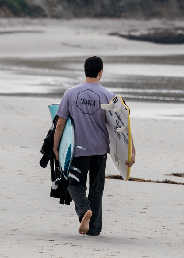 Vissla Dagger Tee in Dusk, view 2