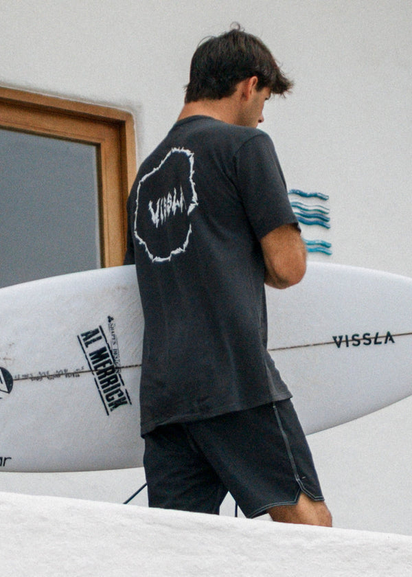 Vissla Dagger Tee in Phantom, view 2