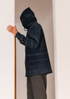 Vissla Descanso Heavy Hooded Popover in Dark Denim, view 2
