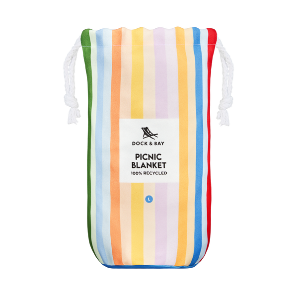 Candy Stripes Picnic Blanket