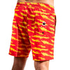 DaFin - Volley Shorts - Camo Red