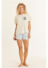 Sisstrevolution Retro Beach Boyfriend Knit Tee