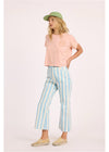 Sisstr Daybreak Crop Knit Tee