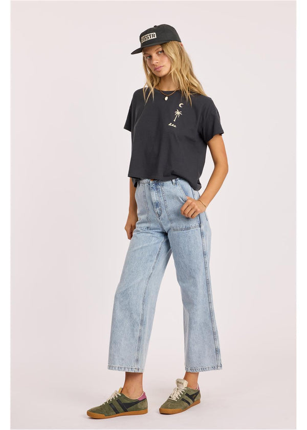 Sisstr Daybreak Crop Knit Tee