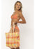 Sisstrevolution Beach Plaid Tote