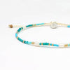 Pineapple Island Giada Cinta Pearl Beaded Surf Anklet